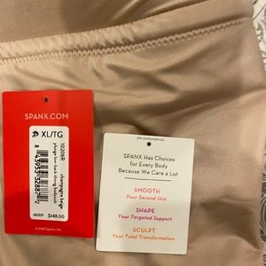 Spanx Plunge Low Back Thong Bodysuit